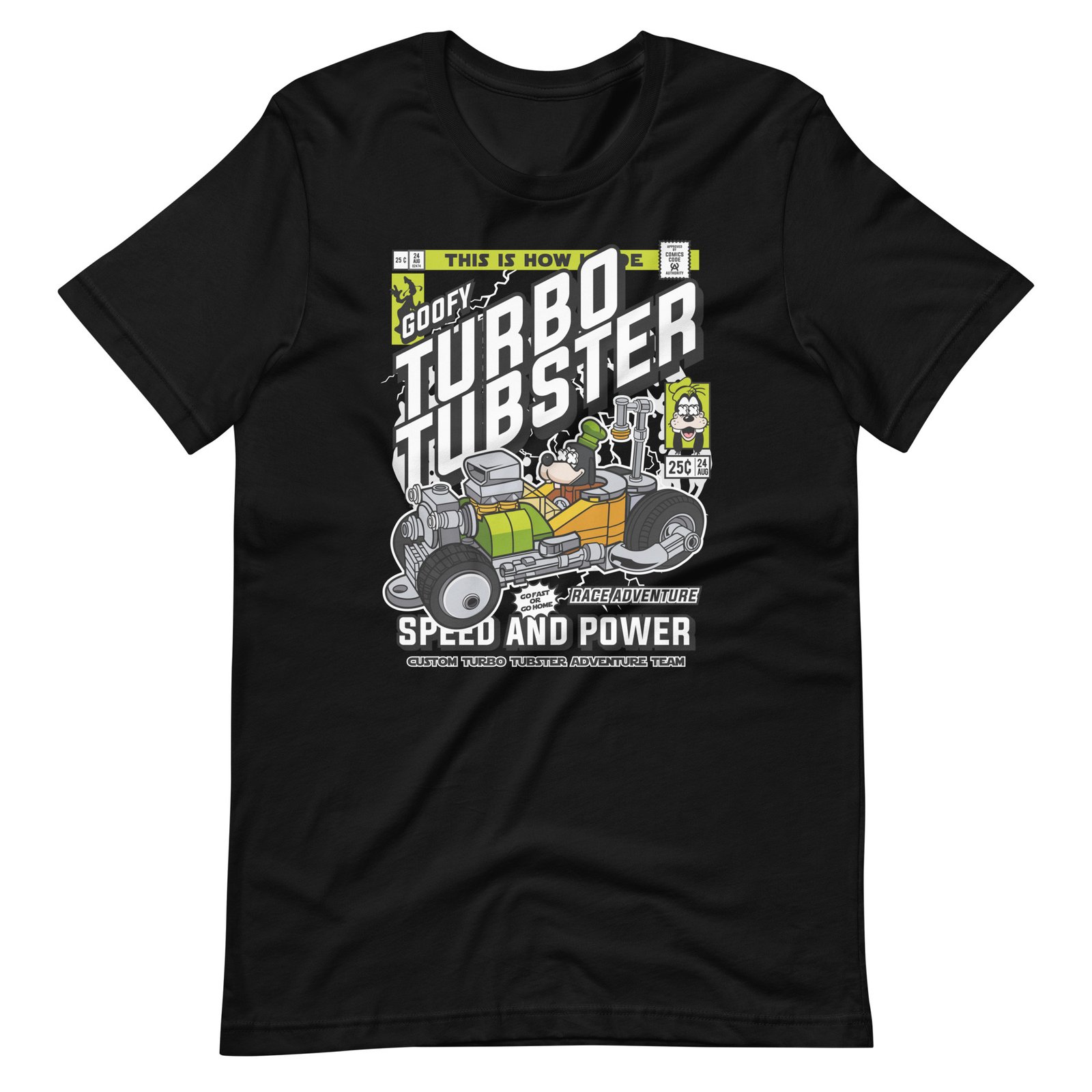 Goofys Turbo Tubster Unisex t-shirt - Image 2