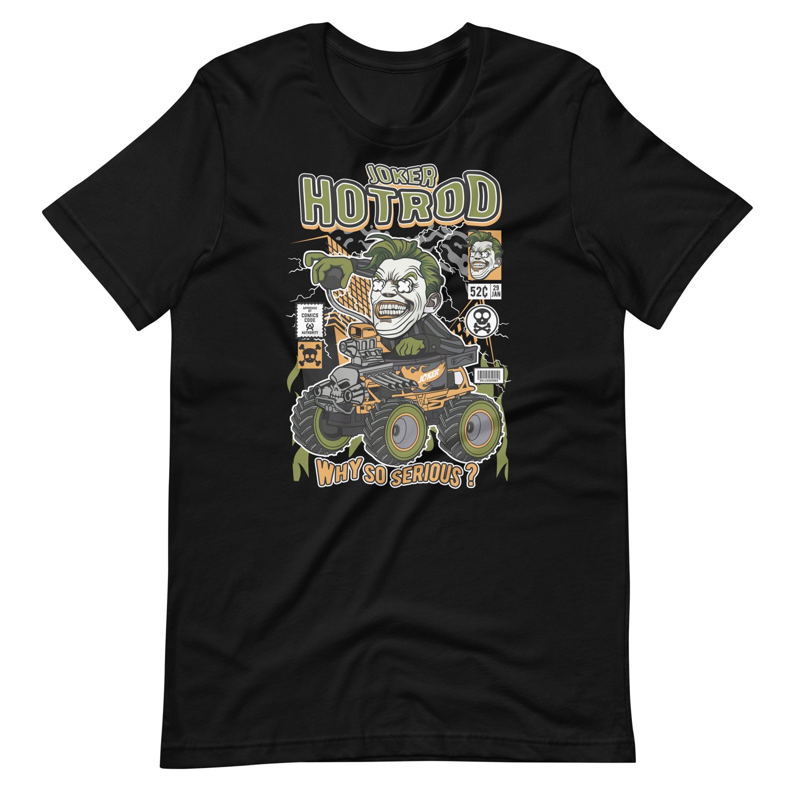 Joker Hotrod Unisex t-shirt